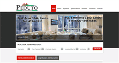 Desktop Screenshot of pedutopropiedades.com.ar